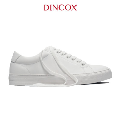 Giày Sneaker Da Unisex DINCOX D20 White Năng Động Cá Tính