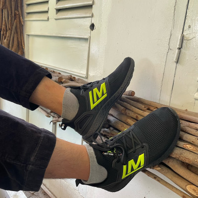 Giày Thể Thao Nam Limenco L6007 Màu Cốm, Đế Phylon Êm Nhẹ, Đi Chơi, Thể Thao