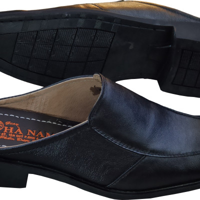 Dép Sabo Nam Dép Bít Đầu Nam Da Bò Thật HÀ NAM Cao Cấp GSB2039