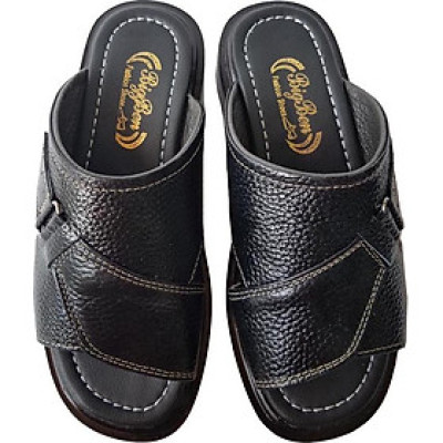 Dép Nam BIGGBEN Da Bò Thật Cao Cấp DN153