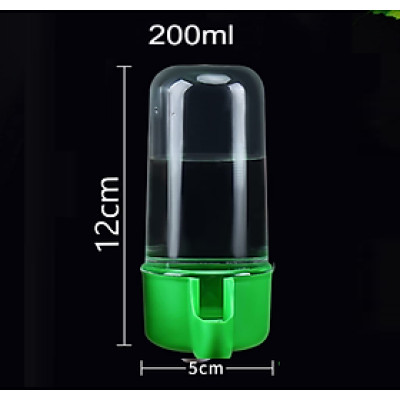 1 bình nước BN1 dành cho chim, vẹt uống nước (rất tiện lợi, màu ngẫu nhiên theo kho của shop)