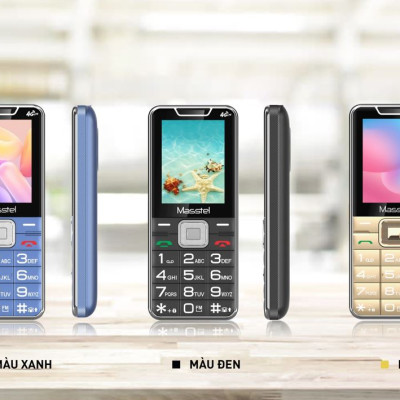 Điện thoại Masstel Izi 56 4G (LTE) Gọi HD Call ,Pin khủng ,loa lớn - Hàng Chính Hãng