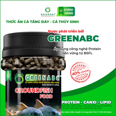 Thức ăn cá Chuột, cá Lau Kính, cá Tỳ Bà, cá Chạch, cá Oto, cá Chép,… GREENABC - Tăng kích thước, lên màu đẹp - Hộp 65g