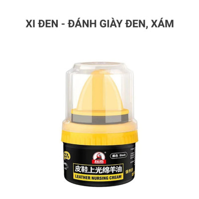 Xi Đánh Bóng Giày Da Làm Bóng Nhanh Đồ Da, Xi Kem Dưỡng Da Có Đầu Mút Hỗ Trợ - HÀNG CHÍNH HÃNG MINIIN