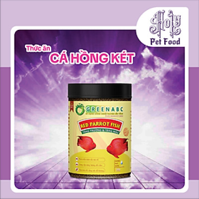 Thức ăn Cá HỒNG KÉT - Red Parrot Fish - Tăng đề kháng, Màu sắc rực rỡ - hộp 350g