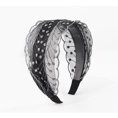 Bờm ren lưới bản to cá tính BN123 và các mẫu khác