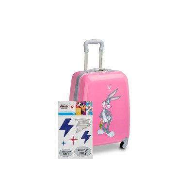 Vali trẻ em Vali Roncato Looney Tunes Junior size 16 inch, nhựa PC/ABS, thương hiệu Ý, 1 đổi 1 bể vỡ