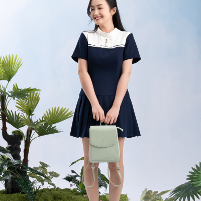 Balo Yuumy ( Thời trang nữ cỡ trung - Balo da Seasand YBA104 )