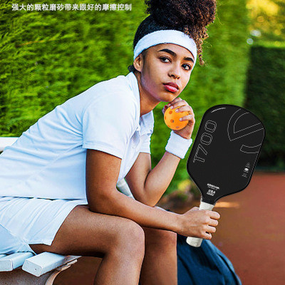 Vợt Pickleball Mặt Nhám T700 Cacbon Siêu Bền, Đồ Dày Vợt 16mm Đại Nam Sport + Tặng Kèm Túi Chống Sốc Và 4 Bóng