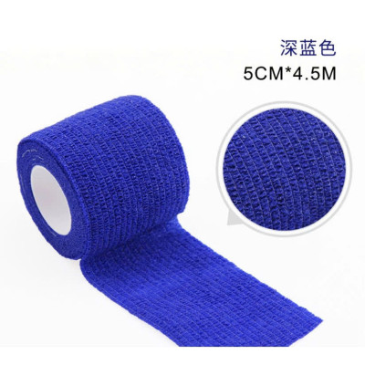 COMBO 2 CUỘN Băng Keo Thể Thao Tự Dính Đá Bóng Cuốn Cổ Chân Cổ Tay Cao Su Non Vải Chống Chấn Thương - Giao Màu Ngẫu Nhiên