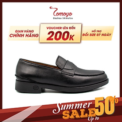 Giày Tây Nam Không Dây Loafer Tomoyo TMN24401