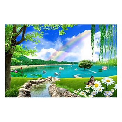 Tranh Dán Tường Thiên Nhiên 3D TN012