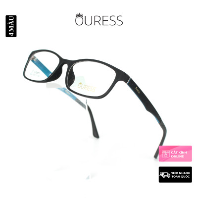 Gọng kính cận 1906 nhựa dẻo ultem thời trang nam nữ mắt kính OURESS