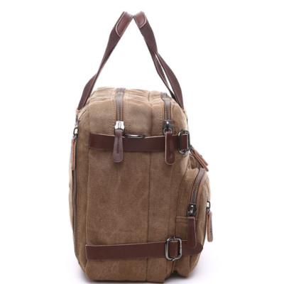 Túi xách du lịch 2 trong 1 vải cavans cao cấp mang phong cách mới