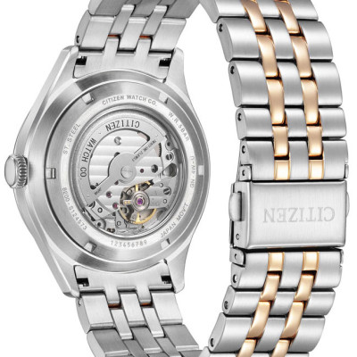 Đồng Hồ Citizen C7 Dây Thép Không Gỉ NH8394-70H - Mặt Đen