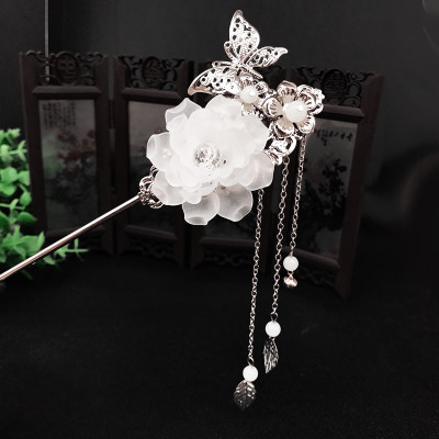 Trâm cài tóc tua rua dài phong cách trang điểm cổ trang cho bạn nữ