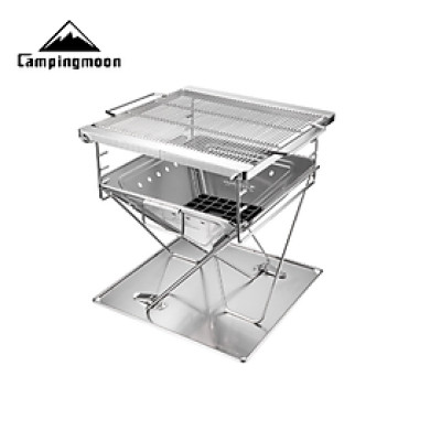 Bếp nướng than hoa gấp gọn 6-8 người Campingmoon MT-045