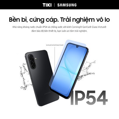 Điện Thoại Samsung Galaxy A17 5G (8/128GB), Camera 50MP & IOS, Kính Cường Lực Gorilla Victus, AI Gemini - Hàng Chính Hãng