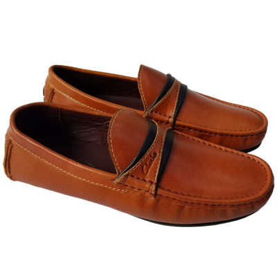 Giày Mọi Nam Da Bò BIGGBEN Cao Cấp GM255