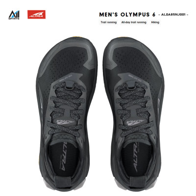 GIÀY CHẠY BỘ VÀ LEO NÚI ĐIA HÌNH  HIỆU ALTRA running -  Olympus6 W BLACK-BLACK   - AL0A85NK001
