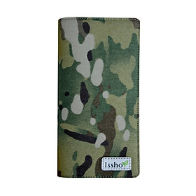 Ví Cầm Tay Dài thời trang sang trọng khóa nút bấm Issho| B03 | Có 9 màu