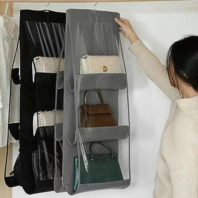 Túi Treo 2 Mặt Bảo Vệ Giỏ Xách – Chống Bụi, Gấp Gọn, Tiết Kiệm Không Gian