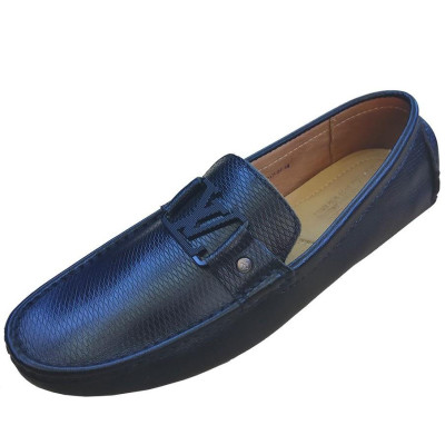 Giày Mọi Nam Đế Âm Da Bò Thật TiTi ĐÔ Cao Cấp GDA258d