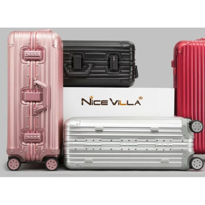 Vali Nhôm Nguyên Khối Khóa Sập NiceVilla 20inch & 24inch $ 29inch