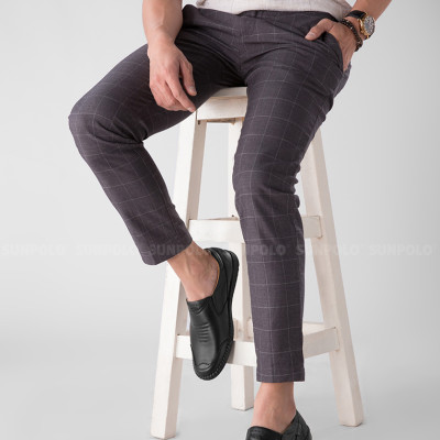 Giày Mọi Nam Da Bò Sunpolo SU007DN