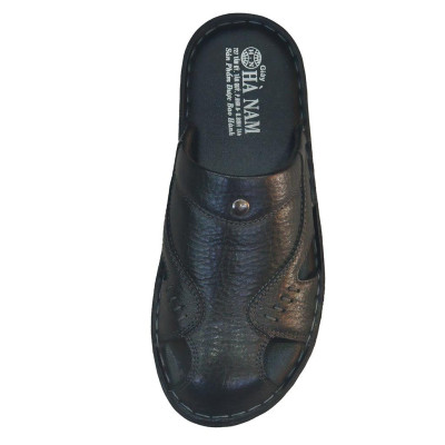 Dép Bít Mũi Nam Da Bò Thật TiTi ĐÔ Cao CấpGSB2085d