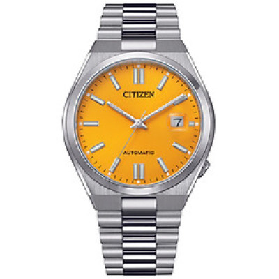 Đồng Hồ Nam Citizen Dây Kim Loại Máy Cơ-Automatic NJ0150-81Z - Mặt Vàng (Sapphire)