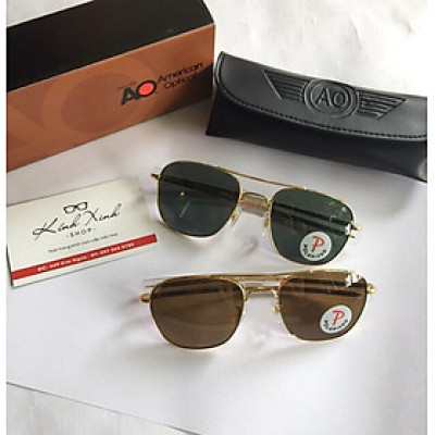 Kính râm CƠN AO Cao Cấp Mắt Thủy Tinh Polaroid Phân Cực