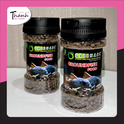 Thức ăn cá Chuột, cá Lau Kính, cá Tỳ Bà, cá Chạch, cá Oto, cá Chép của hiệu GREENABC - Tăng kích thước, lên màu đẹp - Hộp 65g