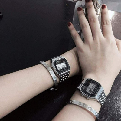 Đồng hồ unisex Casio A158WA-1DF