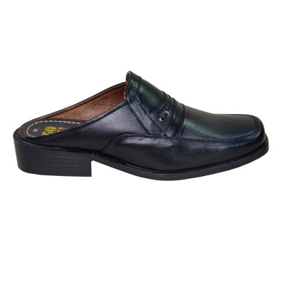 Dép Bít Mũi Nam Da Bò Thật TiTi ĐÔ Cao Cấp GSB20136