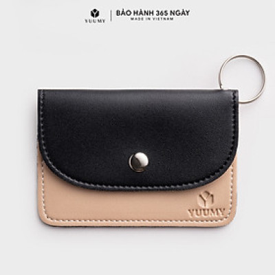 Móc khóa thời trang YUUMY YMK3 - Màu sắc trẻ trung - Thiết kế hiện đại - Đa chức năng sử dụng - Đựng thẻ ngân hàng, thẻ xe, chìa khóa xe - Tiên dụng mang theo bên người (Dài 10cm x Cao 8cm )