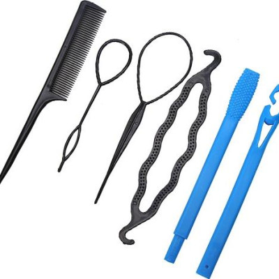 Bộ uốn tóc không nhiệt cúp phồng + 4 dụng cụ tạo kiểu