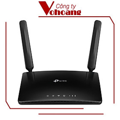 Bộ phát Wifi 4G TP-Link Archer MR200 2 Băng Tần Kép 4G LTE AC750 cắm nguồn cố định 24/24, vùng phủ rộng, mạng 4G ổn định - Hàng chính hãng
