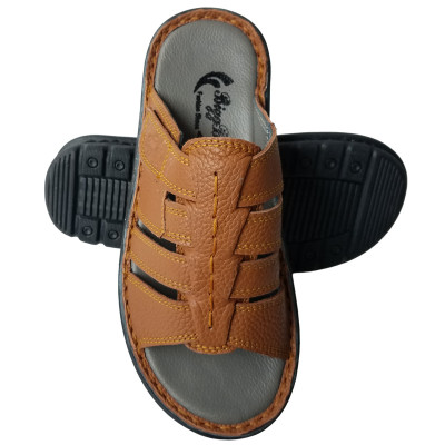 Dép Nam Quai Ngang BIGGBEN Da Bò Thật DN353