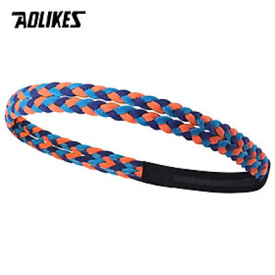 Băng đô băng trán thể thao Yoga AOLIKES A-2102 thấm mồ hôi có Silicone chống trượt Sport sweatband