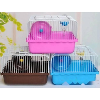 1 lồng chuột 22*16*16 dùng nuôi vẹt lb, cockateil,monk, sun, chuột hamster