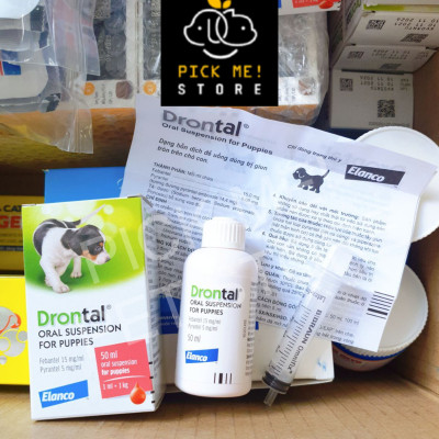 Xổ giun cho Chó Con Drontal Puppy Dạng Nước 50ml - Elanco