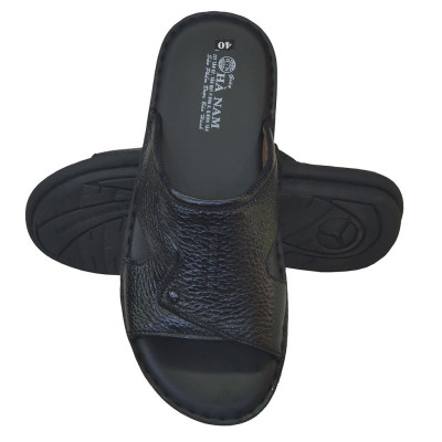 Dép Nam Quai Ngang Da Bò Thật TiTi ĐÔ Cao Cấp DN222d