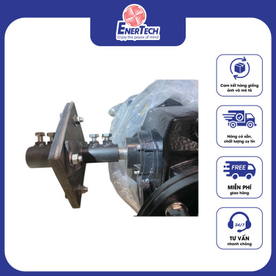 Khớp nối trục, Φ 25 - 35 cho motor giảm tốc chạy quạt ao tôm Sagar