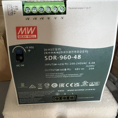 Nguồn Meanwell SDR-960-48 Hàng nhập khẩu