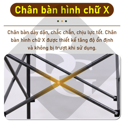 Bàn cắm trại, dã ngoại TSD 53cm đa năng,dễ mang theo, dã ngoại,có thể gập lại 