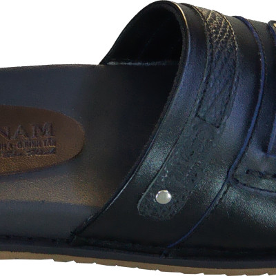 Dép Nam Quai Ngang Da Bò Thật HÀ NAM Cao Cấp DN271