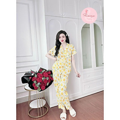 Set Pijama QUEEN PYS chất liệu Satin cao cấp WPYS002