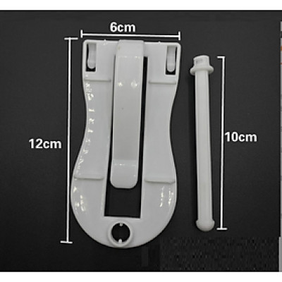 1 CÁI KẸP NAN MỰC NHỰA TRẮNG DÙNG CHO CHIM, VẸT