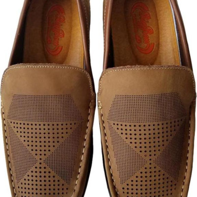 Giày Mọi Nam BIGGBEN Da Bò Thật Cao Cấp GM158